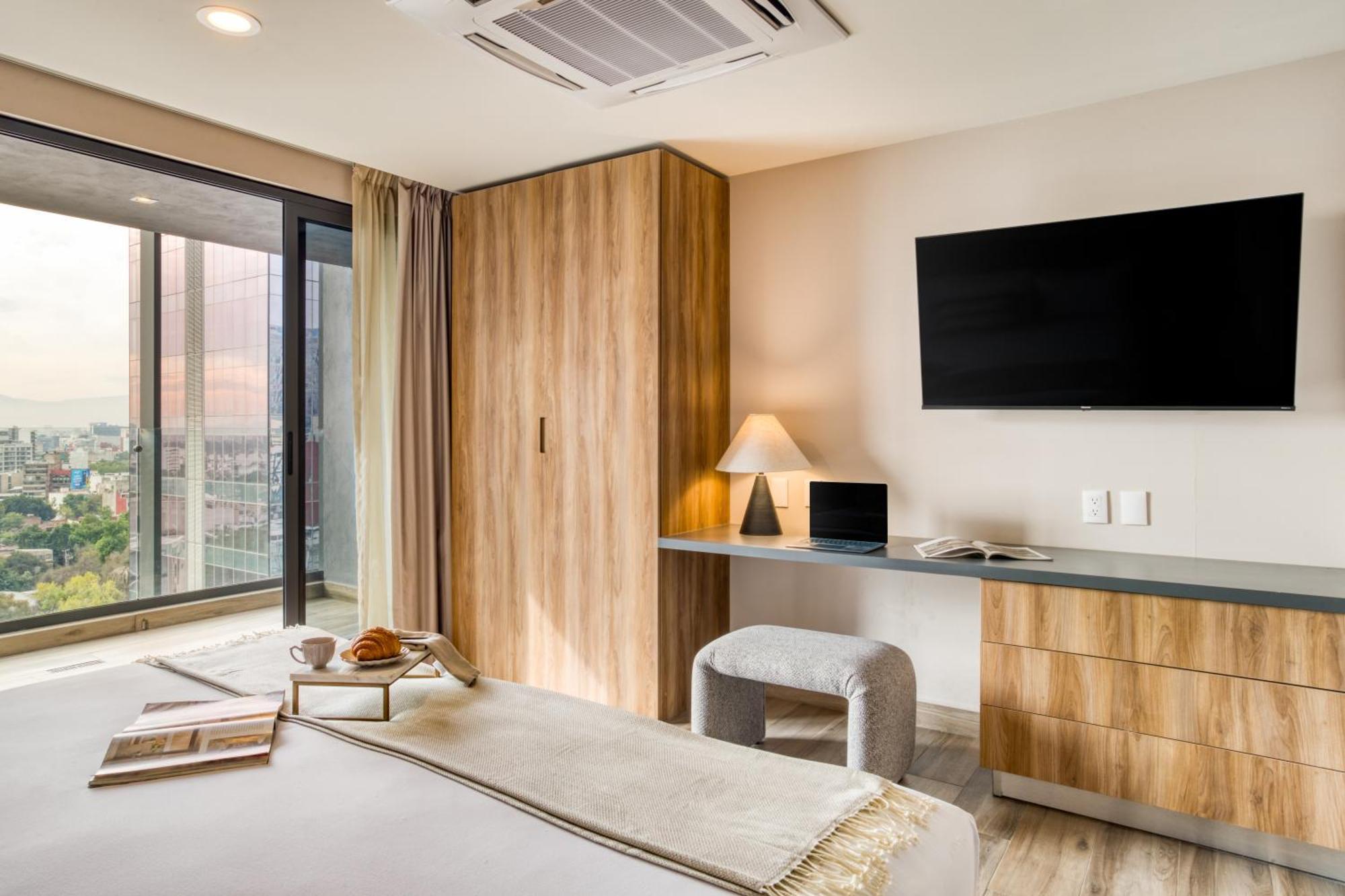 Uliv Cibeles Aparthotel Kota Meksiko Bagian luar foto