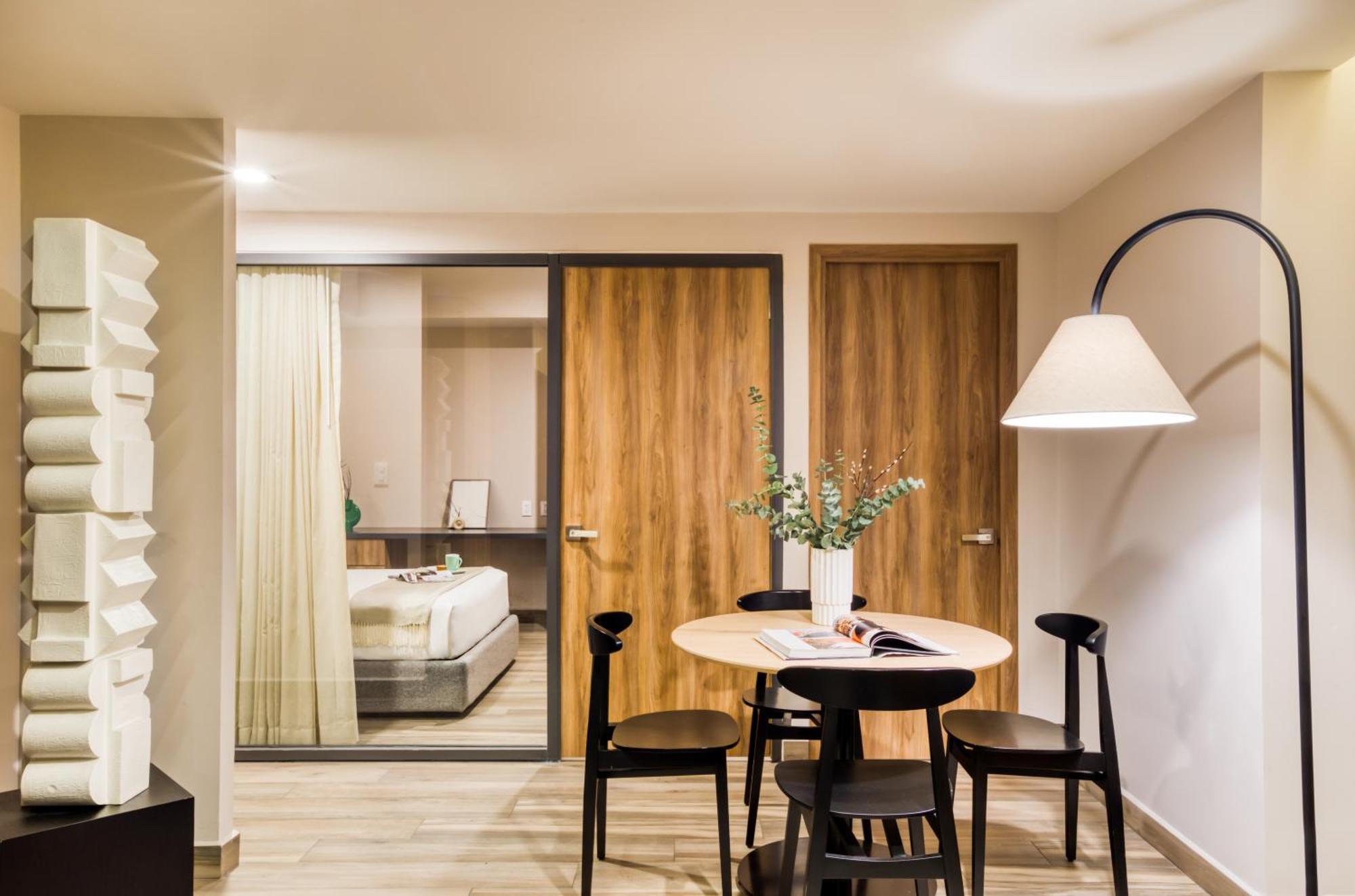 Uliv Cibeles Aparthotel Kota Meksiko Ruang foto