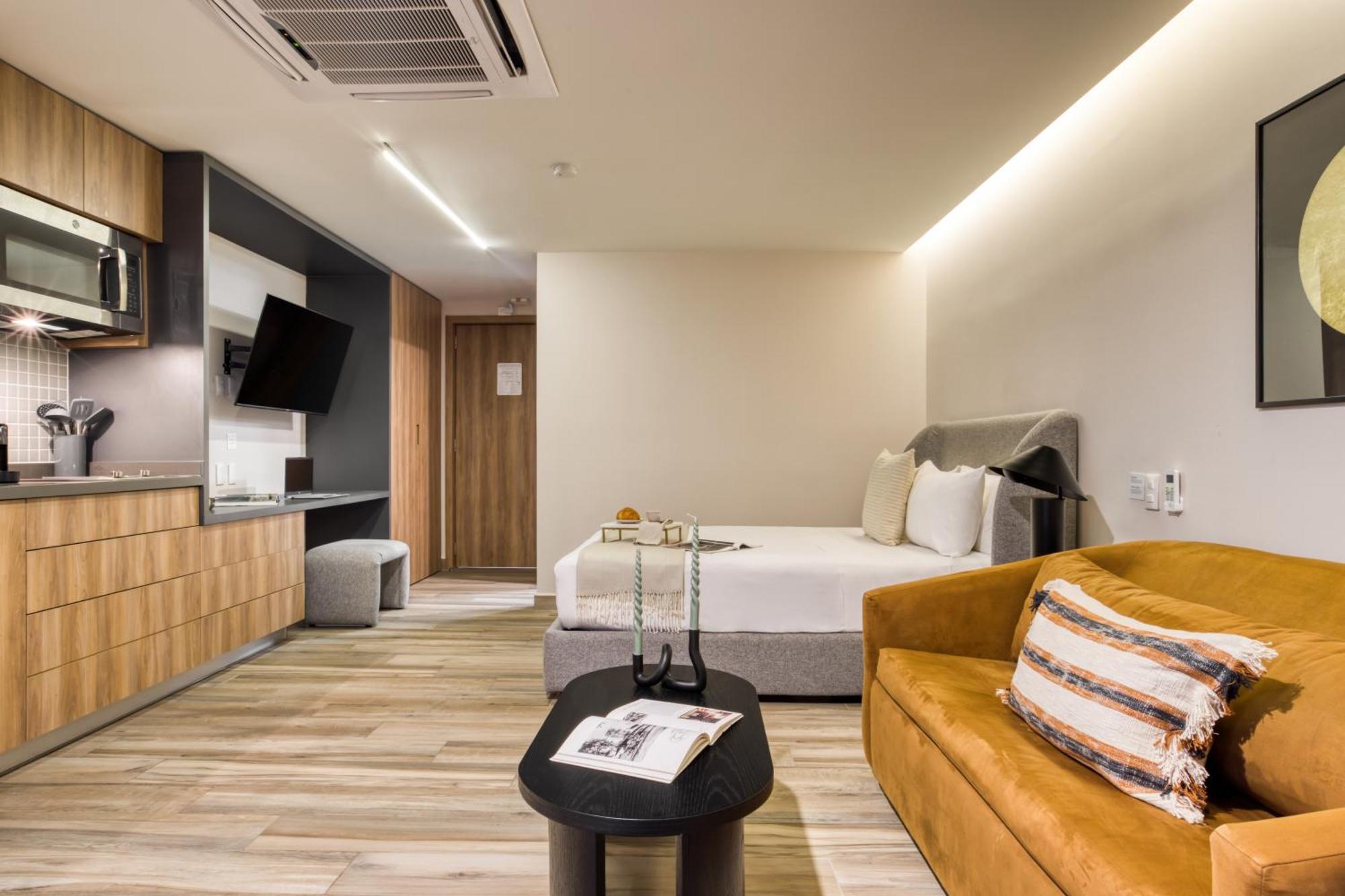 Uliv Cibeles Aparthotel Kota Meksiko Ruang foto