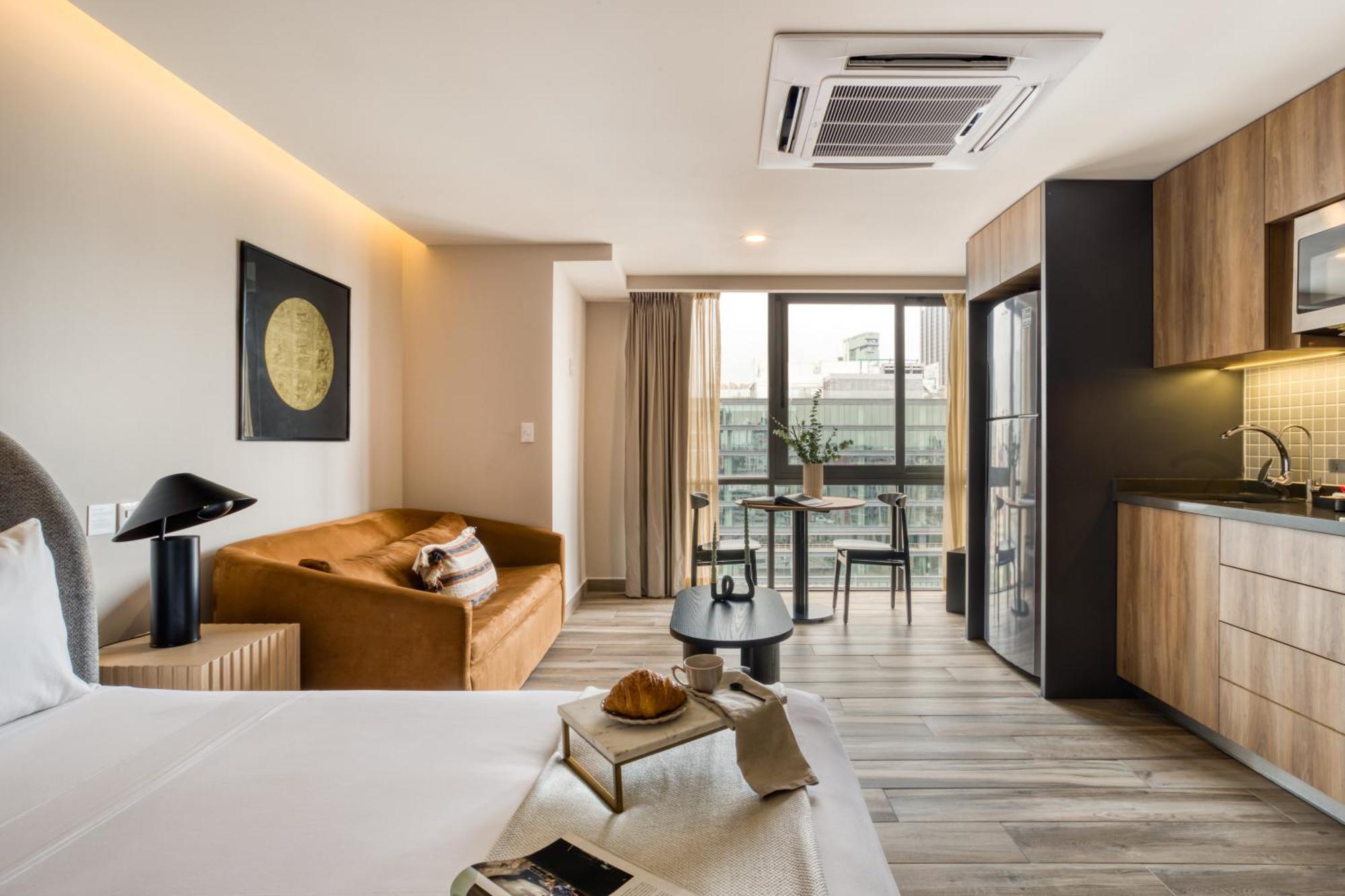 Uliv Cibeles Aparthotel Kota Meksiko Ruang foto