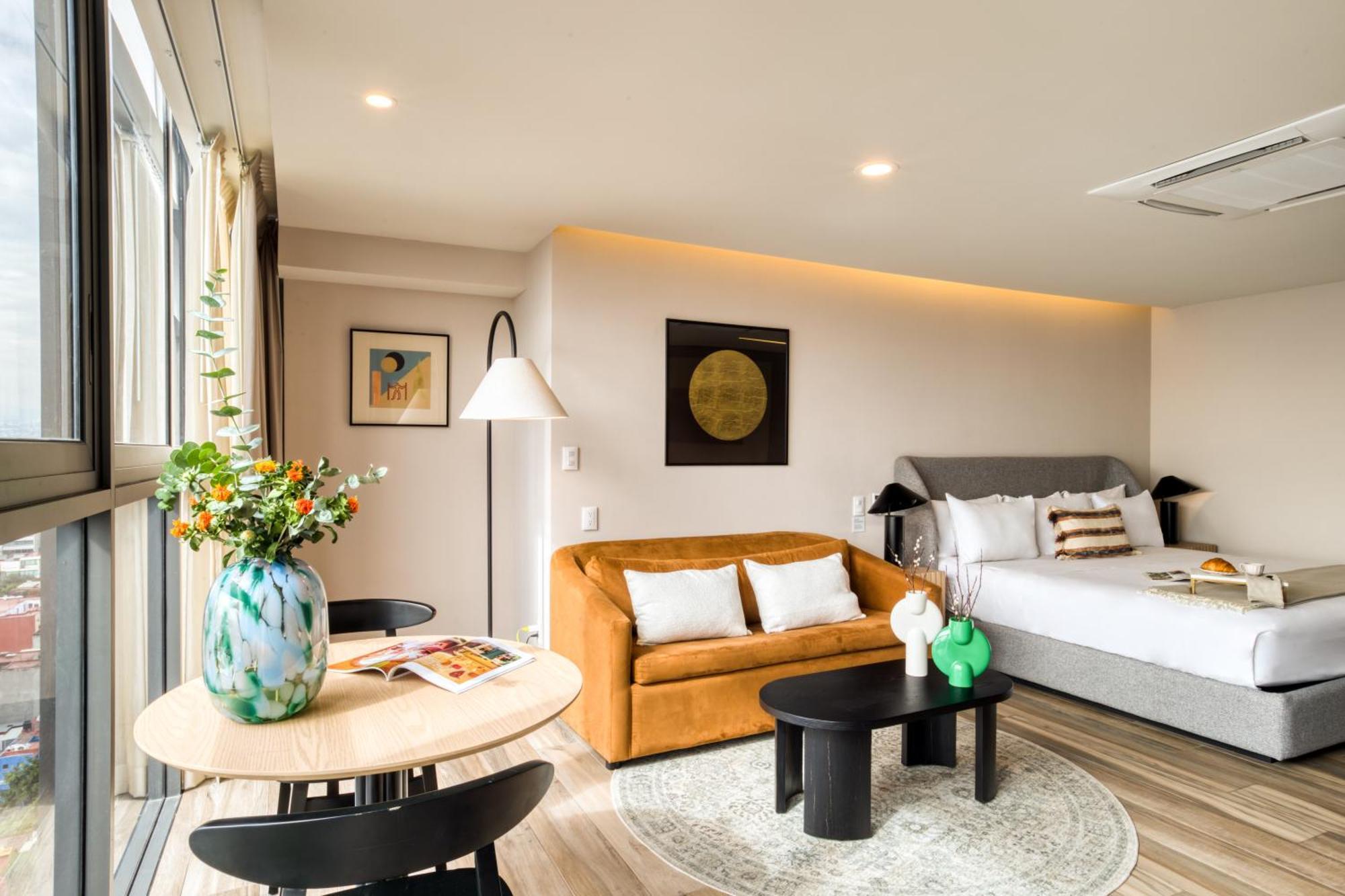 Uliv Cibeles Aparthotel Kota Meksiko Ruang foto