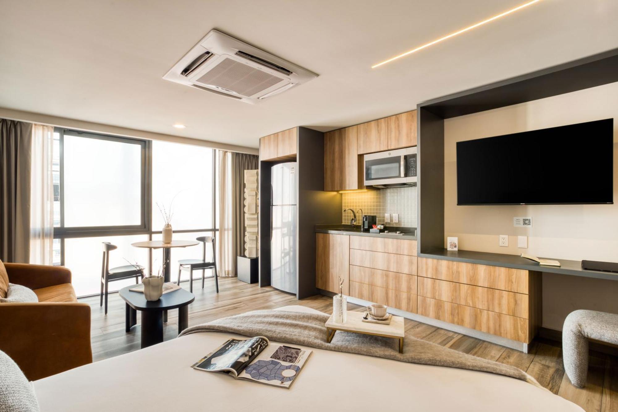Uliv Cibeles Aparthotel Kota Meksiko Ruang foto